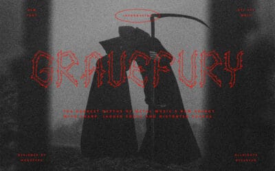Gravefury Deathmetal Font