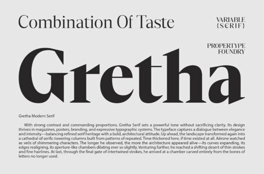 Gretha Font