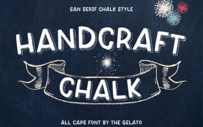 Handcraft Chalk Font