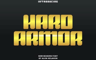 Hard Armor Font