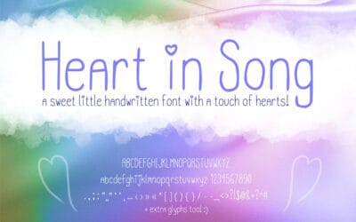 Heart in Song Font