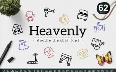 Heavenly Dingbat Font