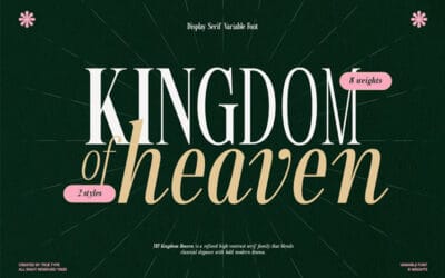 Kingdom Heaven Font