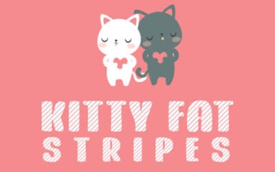 Kitty Fat Stripes Font