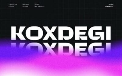Koxdegi Font