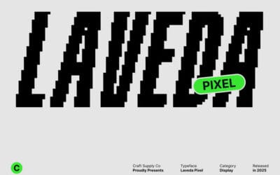 Laveda Pixel Font