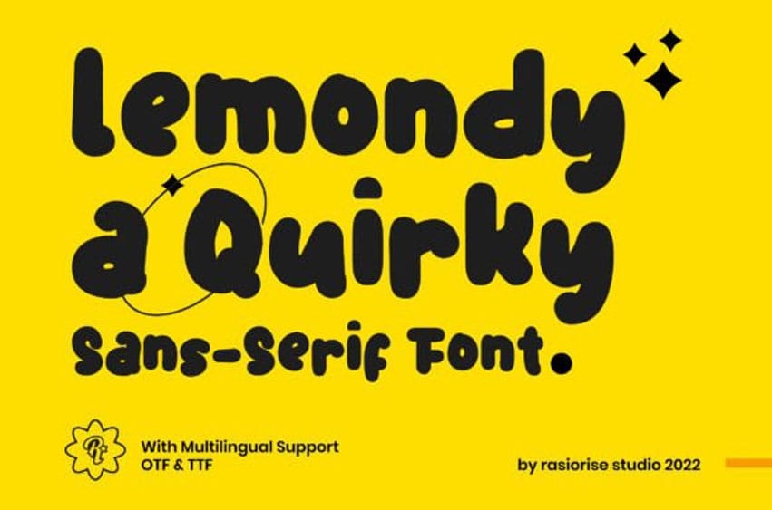 Lemondy Font