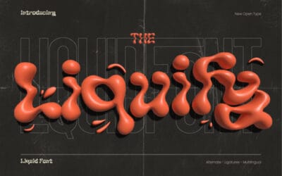 Liquify Font