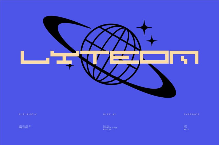 Lyteon Futuristic Font