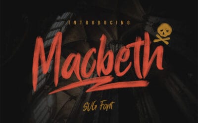 Macbeth SVG Font