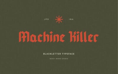 Machine Killer Font