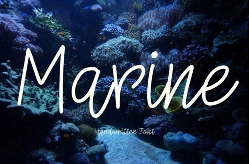 Marine Font