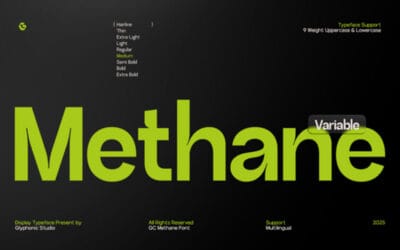 Methane Font