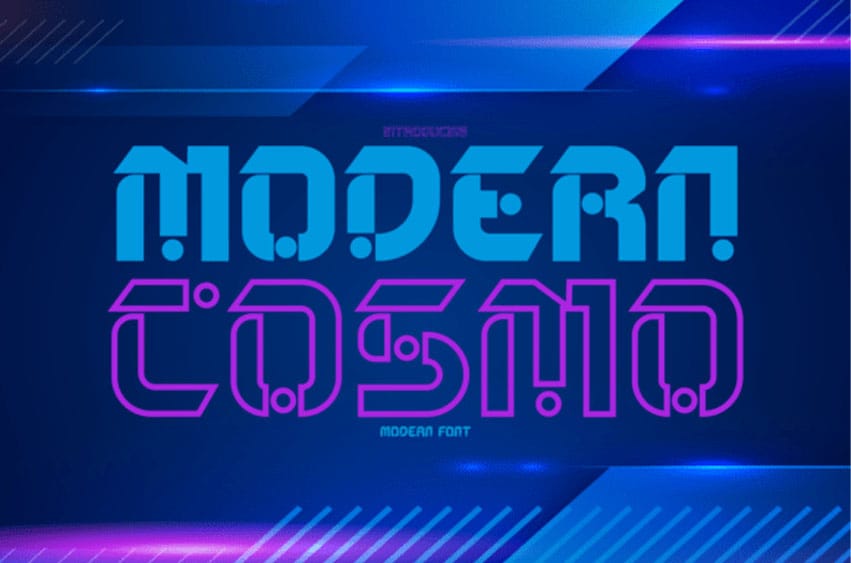 Modern Cosmo Font