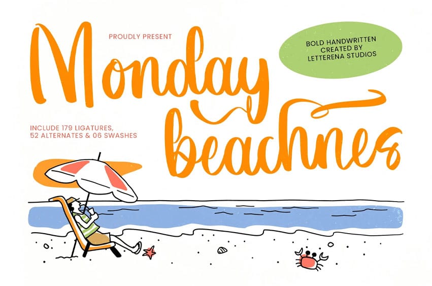 Monday Beachnes Font