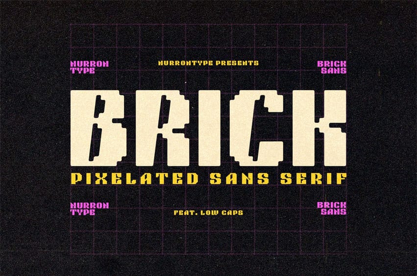 NT Brick Font