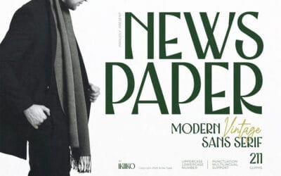 Newspaper Font
