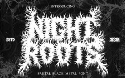 Night Roots Font