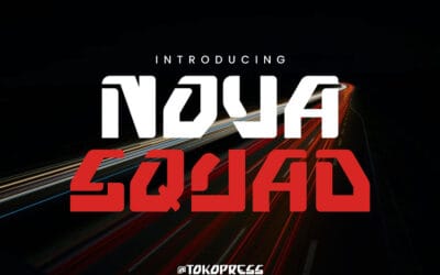 Nova Squad Font
