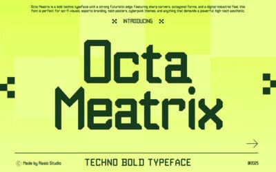Octa Meatrix Font