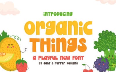 Organic Things Font