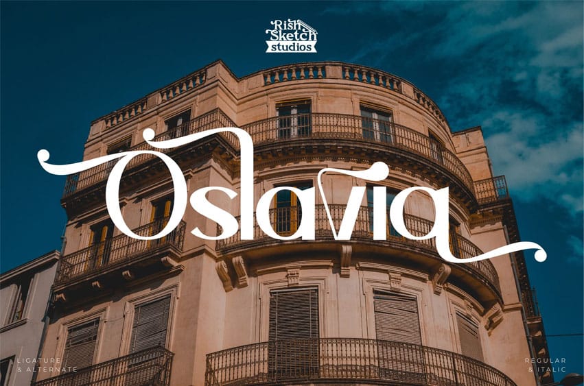 Oslavia Font