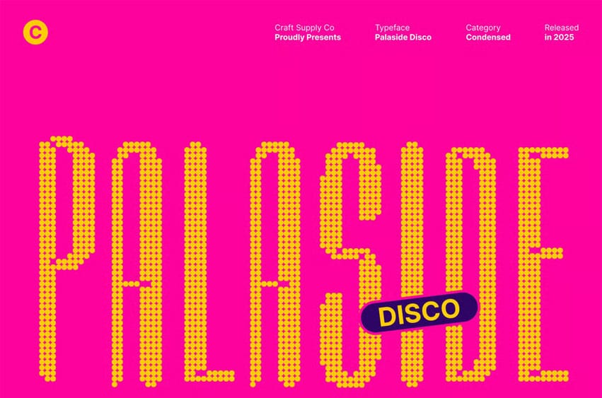 Palaside Disco Font