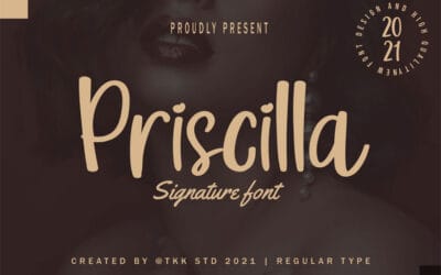 Priscilla Girly Font