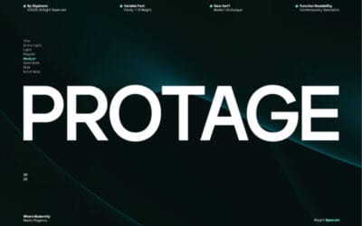 Protage Font