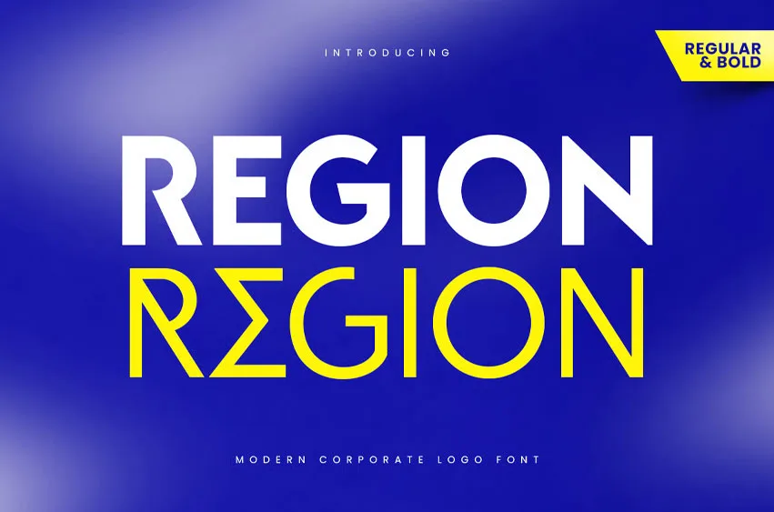 Region Font - DaFontHub