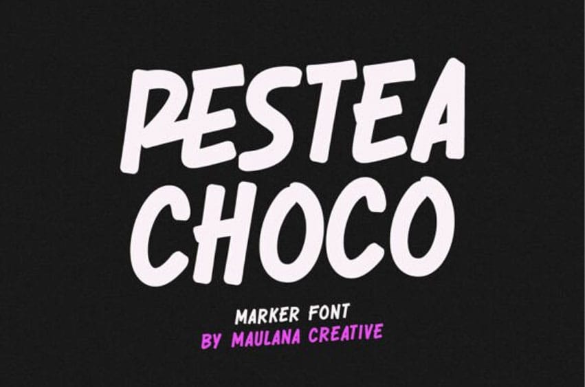 Restea Choco Font