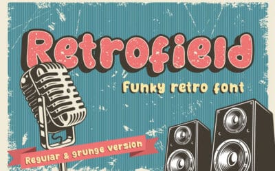 Retrofield Font