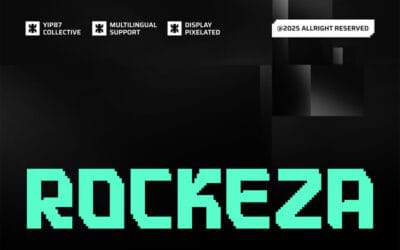 Rockeza Pixel Font