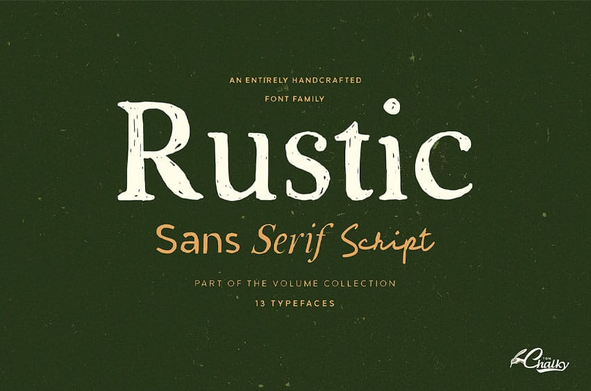 Rustic Font