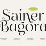 Sainer Bagora Font