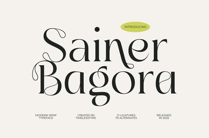 Sainer Bagora Font