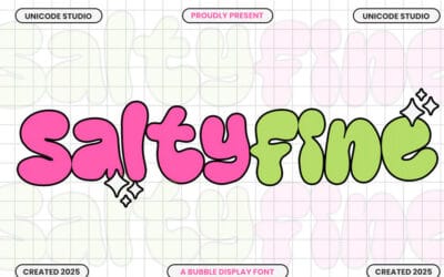 Saltyfine Font