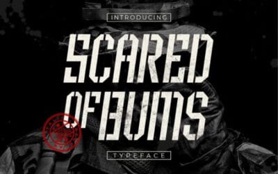 Scared of Bums Font