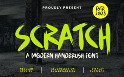 Scratch Font