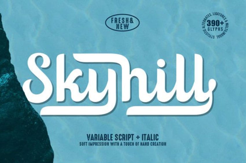 Skyhill Font