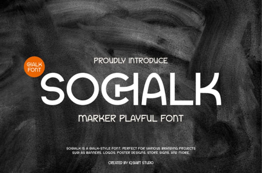 Sochalk Font