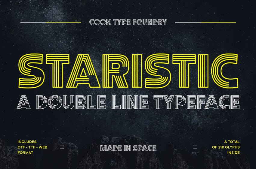 Staristic Font