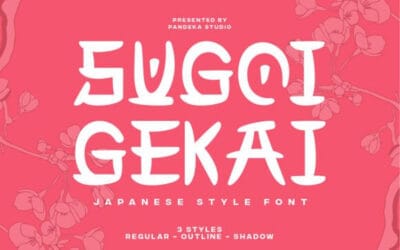Sugo Gekai Font