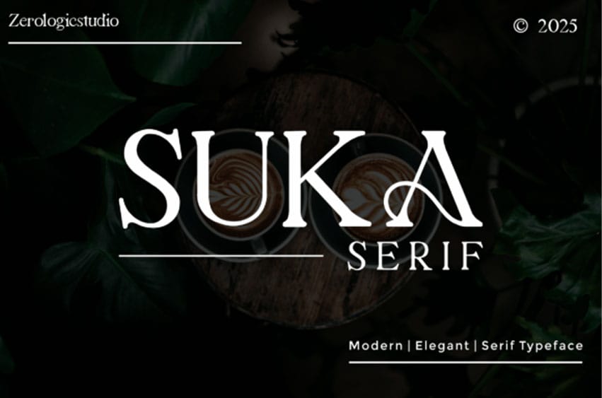 Suka Serif Font