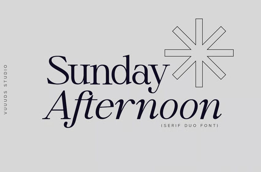Sunday Afternoon Font