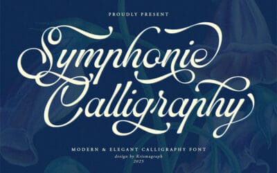 Symphonie Calligraphy Font