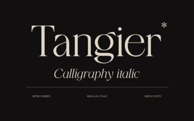 Tangier Font