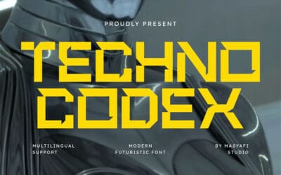 Techno Codex Font