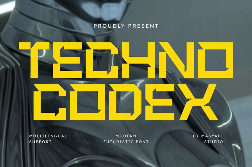 Techno Codex Font