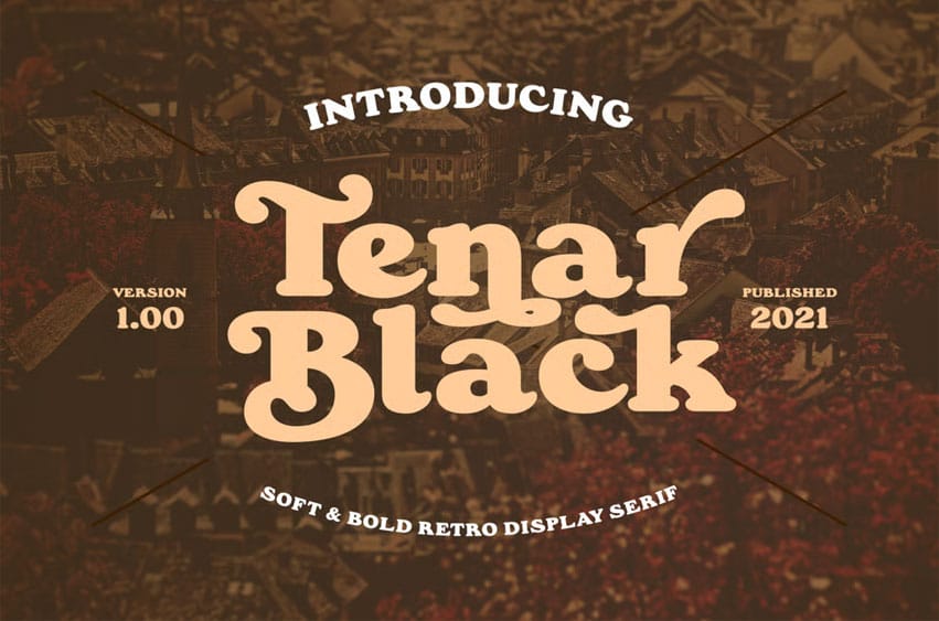 Tenar Black Font
